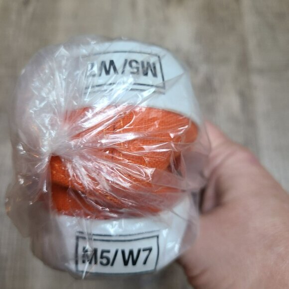 Bob Barker Durable Canvas Deck Step-in Prison Inmate Shoe M5/W7 Orange 255-OR - Picture 5 of 5